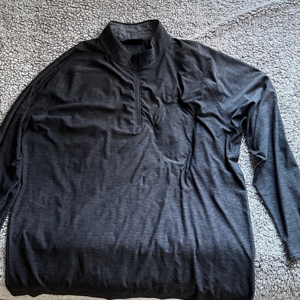 UA Black Quarter-Zip Pullover